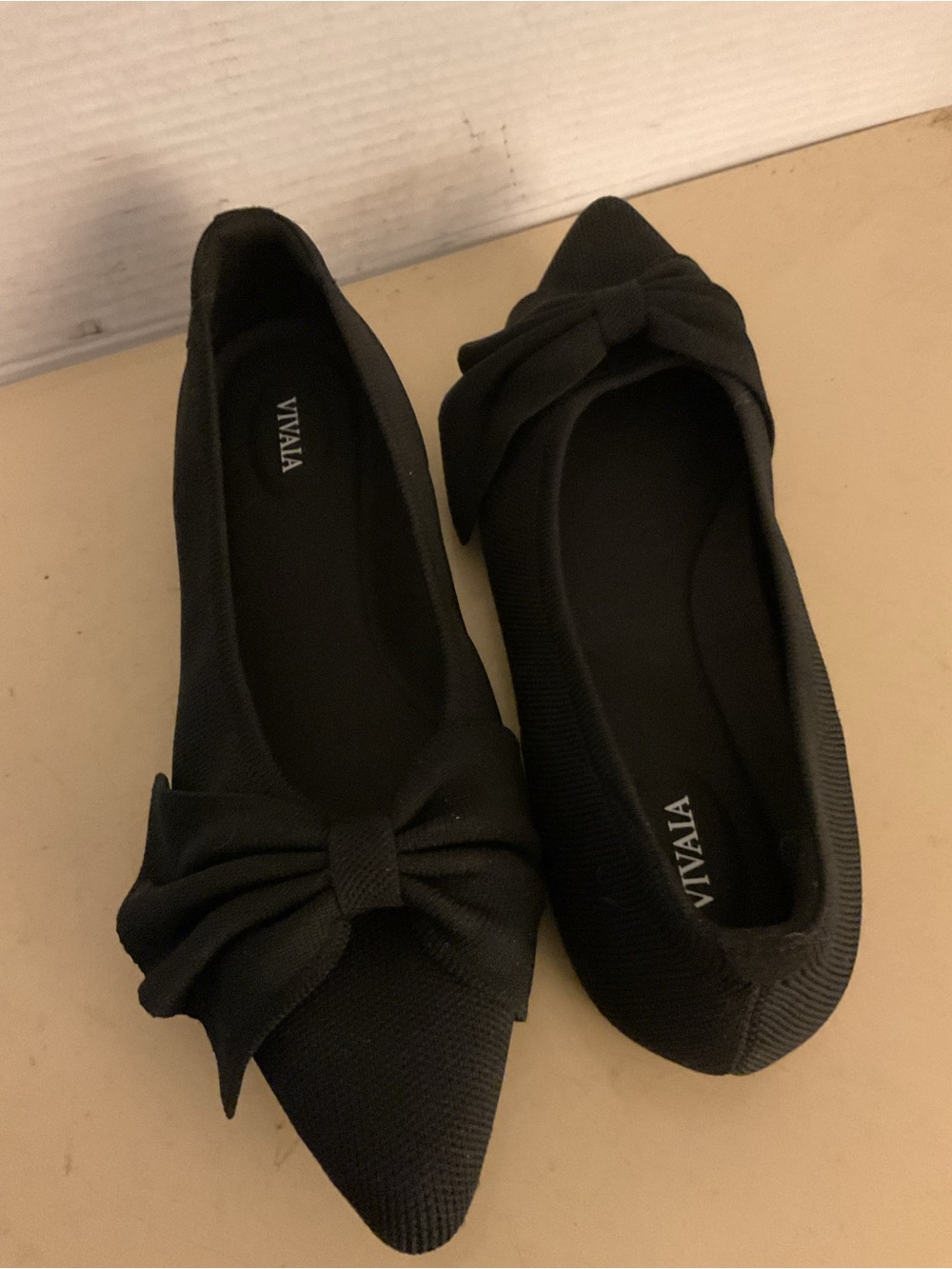 VIVAIA AZURA women knit ballet flat shoes US 12